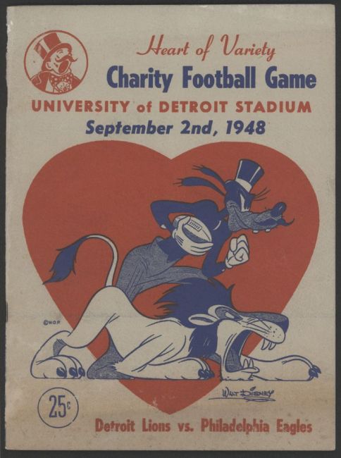 1948 Detroit Lions Charity